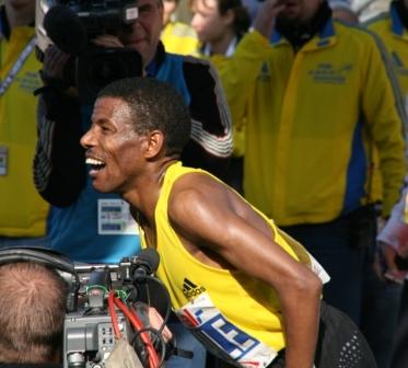 Berlin Marathon Sieger Haile WR