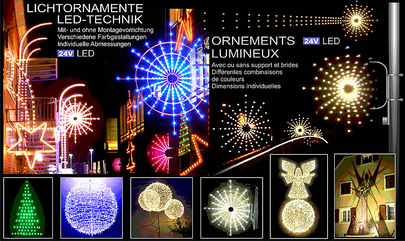Lichtornamente - Ornements lumineux