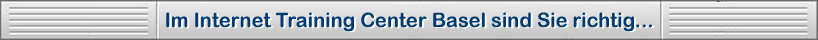 ITC Basel - Internet Training Center - Rufen Sie uns an und vereinbaren Sie ein unverbindliches und kostenloses Erstgespr&auml;ch (0041) / (0)61 693 20 80 