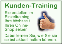 Bereich Kunden-Training