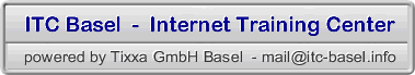 Kontakt mit dem ITC Basel und zum internen Bereich