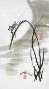 Insekt_GrasHuepfer_Sumi-e33x18.JPG