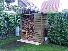 Holzlager