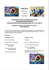 Einladung zum Jubiläum