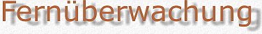Fern�berwachung