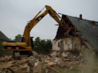 Abbrucharbeiten mit Sortiergreifer Abbrucharbeiten mit Sortiergreifer