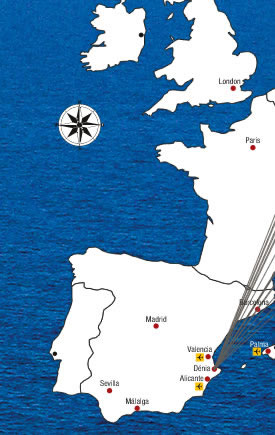 Lernen Sie D�nia und die Costa Blanca n�her kennen. Ich zeige Ihnen die sch�nsten Ecken und das Domizil, von dem Sie schon immer getr�umt haben.