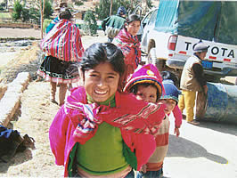 Stra&szlig;enkinder in Cusco