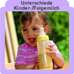 Wodurch unterscheidet sich Kindermilch von Folgemilch?