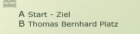 Start und Ziel der Strecke