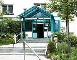 Krankenhaus-Eingang