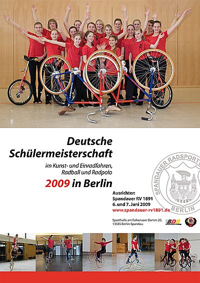 DEUTSCHE HALLENRADSPORTMEISTERSCHAFTEN DER SCH�LER � 2009