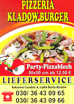 Kladow Burger: Speisekarte zeigen