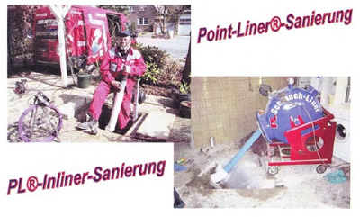 IN: geringe Kosten durch grabenlose Rohrsanierung.