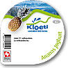 Ananas Joghurtdeckel
