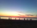White Sand Beach, Sun Set