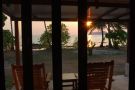 Lazyday The Resort, sunset at front bungalow