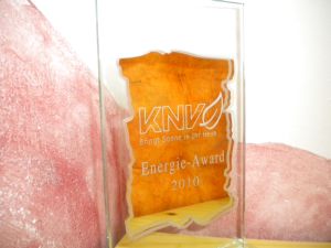 Wir haben den Energie Award f&uuml;r das beste Sanierungsprojekt 2010!