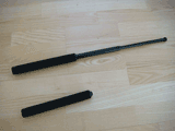 Teleskop-Abwehrstock, Anwendung  Abwehrstock, Verteidigung Teleskop-Abwehrstock,