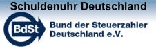 Schuldenuhr Deutschland