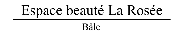 Espace beaut� La Ros�e