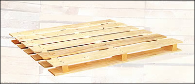 Zweiwege-Doppeldeck-Palette