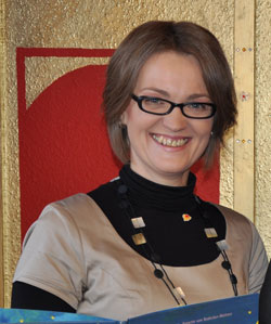 Paula Kuhn, Initiatorin und Vorstandsvorsitzende der Lecture_Offenbach e.V., Referentin der Stiftung Lesen