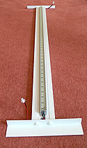 LED Lichtleiste - 100 cm auf Aqualight Traverse montiert.