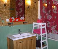 salle de bain privative bain-douche