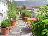 terrasse de 60m² en vieille ville de Nancy