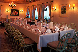 feine K�che im Restaurant Kellberger Weinstube in Kellberg - Urlaub im Hotel Lindenhof bei Passau, Bayern, Bayerischer Wald