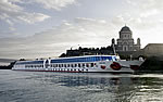 A-ROSA Schiff vor Esztergom