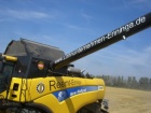 New Holland CX8080 beuim Bunker leeren New Holland CX8080 beuim Bunker leeren