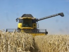 New Holland CX8080 Schnecke beim Ausfahren New Holland CX8080 Schnecke beim Ausfahren