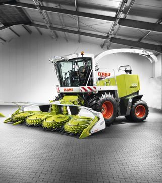 Der neue Claas Jaguar 900 der Firma LoritzKIsslegg