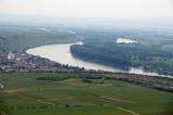 06�Rhein�bei�Nierstein Blick�nach�Frankfurt