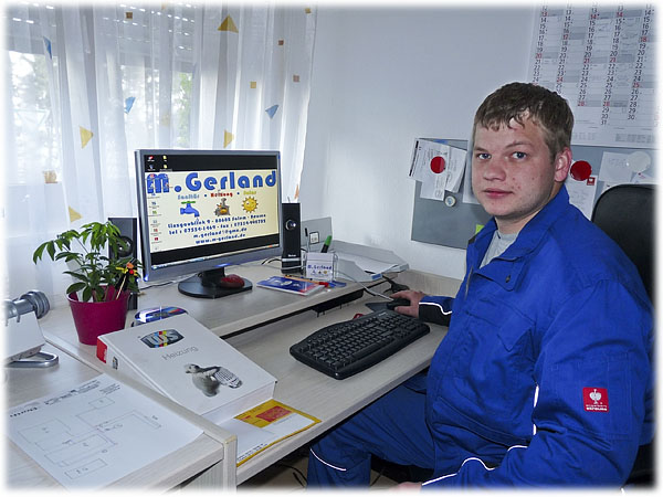Fa. Michael Gerland, Sanit&auml;r, Heizung und Solarbetrieb, Linzgaublick 9 - 88682 Salem-Beuren