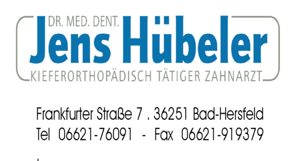 Jens H&uuml;beler, kieferorthop&auml;disch t&auml;tiger Zahnarzt