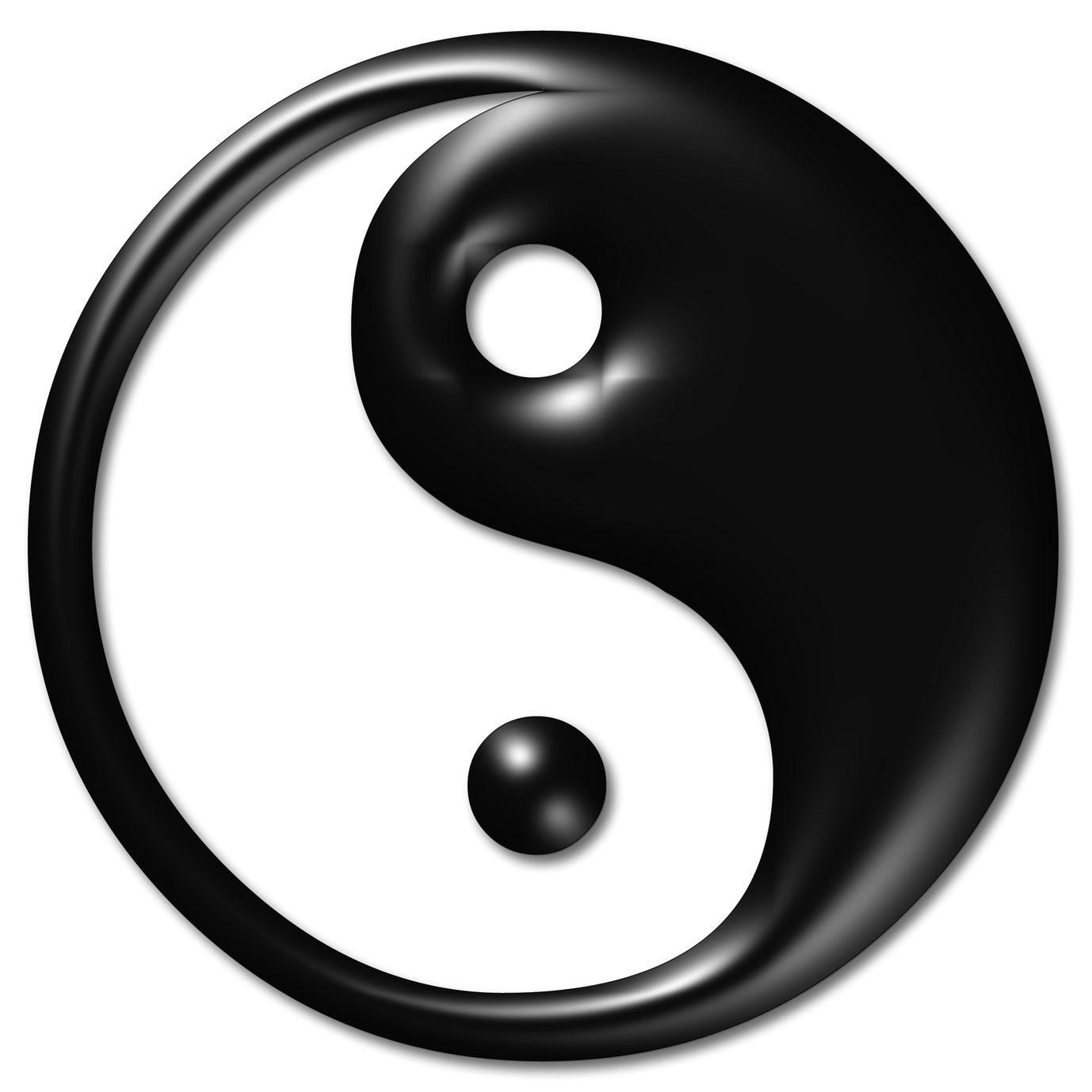 Yin und Yang als Symbole f&uuml;r das Gleichgewicht im K&ouml;rper