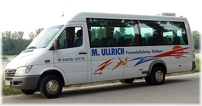 Wir bef&ouml;rdern Sie schnell, sicher und direkt - ob einezln oder als Gruppe bis 29 Personen!