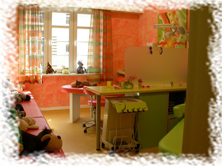Kinderzahnarztpraxis Rienhoff, Hannover - Prophylaxe-Zimmer
