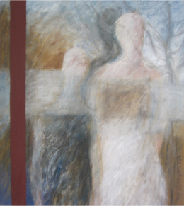 Elke Höylä, Berliner Fenster (Mischtechnik 2011)