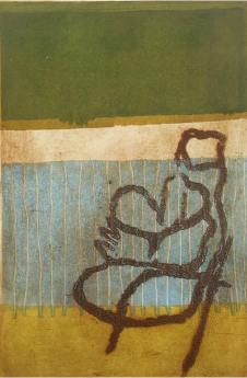 Elke Höylä-Vogt, Streifenradierung (2011)