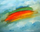 Regenbogen - Acryl - 50 x 60 cm