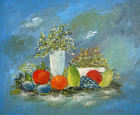 Obst in Landschaft - 50 x 60 cm Acryl