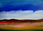 Landschaft  III - 60 x 80 cm Acryl
