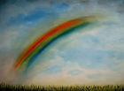 Regenbogen  II - 60 x 80 cm - Acryl