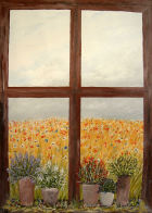 Fenster  II - 50 x 70 cm - Acryl