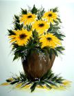 Blumen  VI - 60 x 80 cm - Acryl