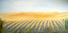Lavendelfeld - 40 x 80 cm - Acryl